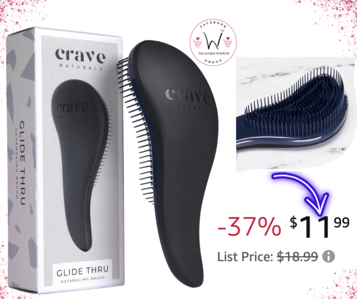 Crave Naturals Detangling Hair Brush!